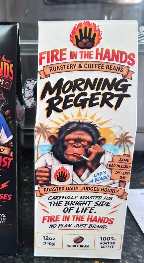 Morning Regret prototype package
